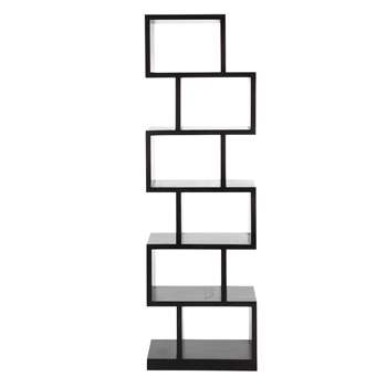 GOA Wenge solid mango wood shelf unit (180 x 55cm)