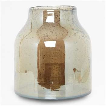 Golden Luxe Votive - Amber (H26 x W24 x D24cm)