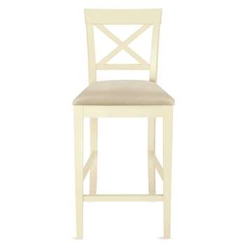Greenwich Barstool, Cream (99 x 44cm)