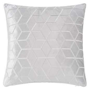 GREGOR Grey Velvet Cushion Cover (40 x 40cm)