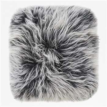 Grey Tipped Cashmere Cushion (H40 x W40cm)