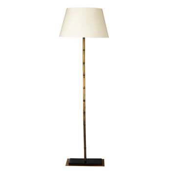 Guadua Floor Lamp - Antique Brass (154 x 47cm)