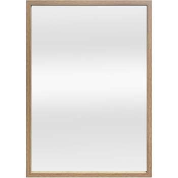Habitat Cheval Wall Mounted Mirror - Oak (H105 x W75 x D2cm)