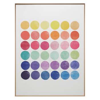 Habitat Colourplay 6. Print With Frame Colourplay 6 (60 x 80cm)