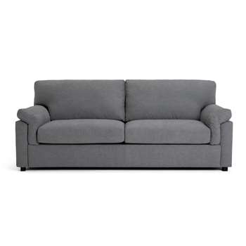 Habitat Florence 4 Seater Fabric Sofa - Grey (H87 x W228 x D99cm)