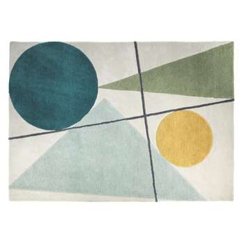 Habitat Forma Multi-Coloured Wool Rug (H170 x W240cm)