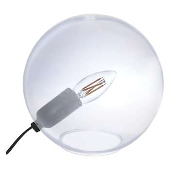 Habitat Louie Iridescent Glass Table Lamp (19 x 20cm)