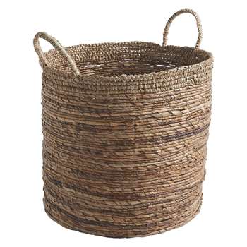 Habitat Teny Banana Leaf And Sisal Woven Storage Basket (38 x 40cm)
