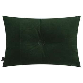 HAY - Velour Dot Cushion - Dark Green (H45 x W60cm)
