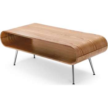 Hooper Storage Coffee Table, Natural Ash (45 x 120cm)