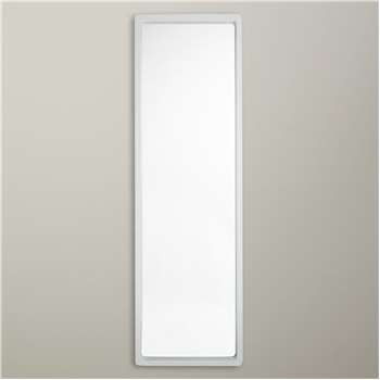 House by John Lewis Rounded Full Length Mirror, White (140 x 40cm)