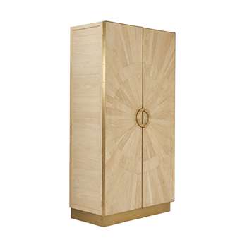 Iliosse Cabinet - Natural (H210 x W110 x D61cm)
