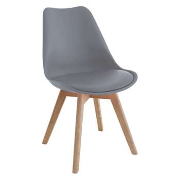 Jerry Grey Dining Chair (84 x 47cm)