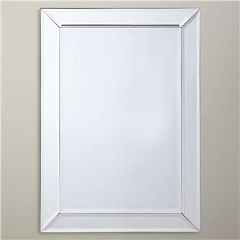 John Lewis Bevel Simple Mirror (50 x 70cm)