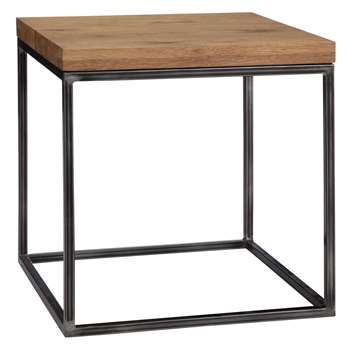 John Lewis Calia Side Table, Oak (45 x 45cm)