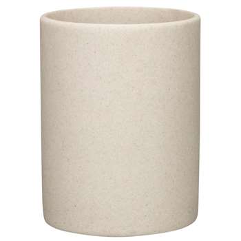 John Lewis Dune Bathroom Bin, Sandstone (24 x 20cm)
