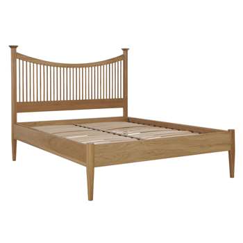 John Lewis Essence Low End Bed Frame, Oak, King Size 126 x 217cm