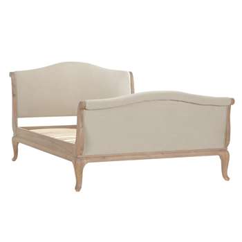 John Lewis Etienne Sleigh Bed Frame, King Size 117.6 x 163.8cm