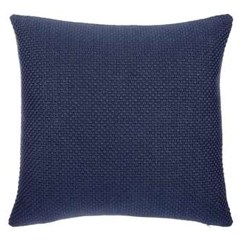 John Lewis Luce Cushion, Nautical Blue (50 x 50cm)
