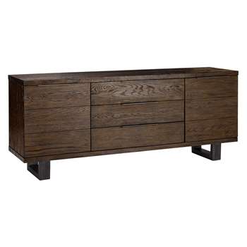 John Lewis & Partners Calia Sideboard, Dark (H74 x W180cm)