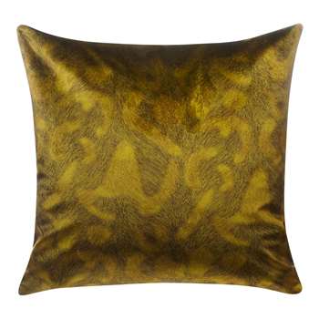 John Lewis & Partners Italian Velvet Cushion, New Tiger's Eye (H50 x W50cm)