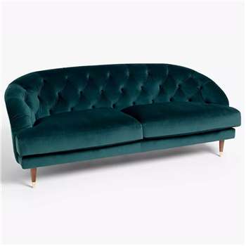 John Lewis & Partners + Swoon Radley Medium 2 Seater Sofa, Wildwood Green Velvet