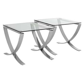 John Lewis Vienna Set of Two Side Tables (43 x 47cm)