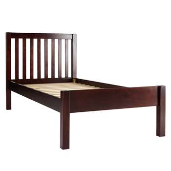 John Lewis Wilton Child Compliant Bed Frame, Single - Dark (Width 99cm)