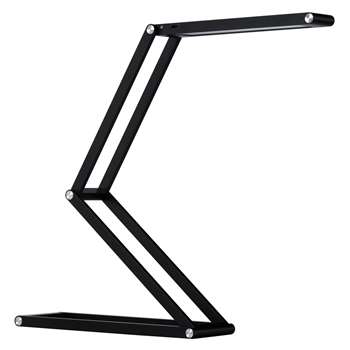 John Lewis Xavier LED Desk Lamp, Black (1 x 20cm)