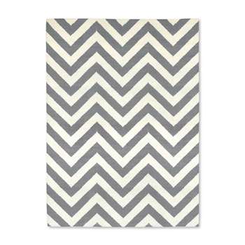 Jonathan Adler - Herringbone Rug - Grey / Natural - 4'x6' (120 x 180cm)