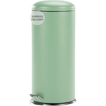 Joss 30L Domed Bin, Mint (H68 x W30 x D30cm)