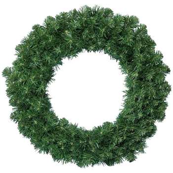 Kaemingk 680452 Imperial pine wreath, soft needles, PVC (H50 x W50cm)