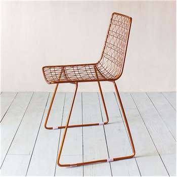 Kaleidoscope Copper Wire Chair (H85 x W46 x D53cm)