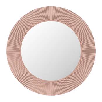 Kartell - All Saints Round Mirror - Nude Pink (Diameter 78cm)