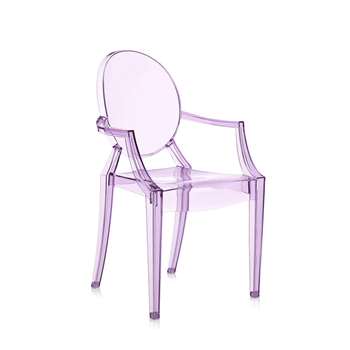 Kartell - Loulou Ghost Children's Chair - Violet (62.5 x 39cm)