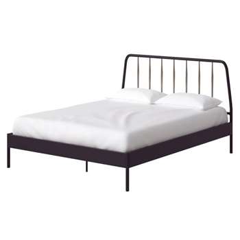 King Size 150cm 5ft Strand Metal Bed Frame (H105 x W158 x D208cm)