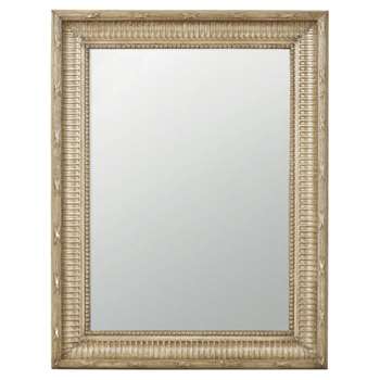 Kinvara Distressed Wall Mirror - Taupe (H89 x W68cm)