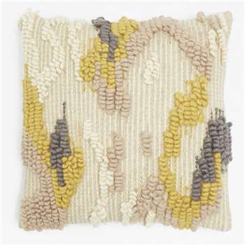 Knitted Loop Cushion  - Multi (45 x 45cm)