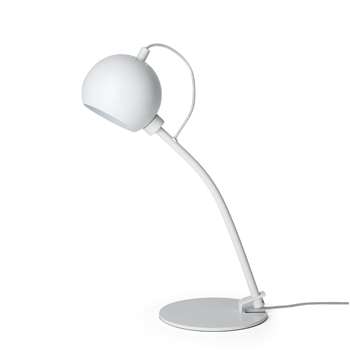 Koge Table Lamp, White With Transparent Cord 38 x 22cm