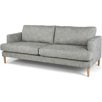 Kotka 3 Seater Sofa, Vintage Ink Cotton Mix (87 x 218cm)