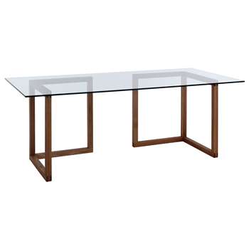 Kusa Large Walnut Desk Trestle