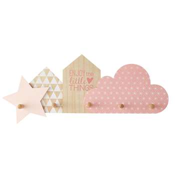 LÉA 5-hook coat rack