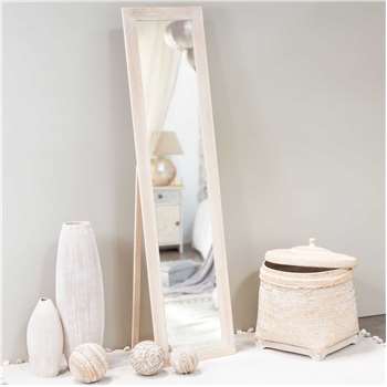 LAURE wood cheval mirror H 150 cm