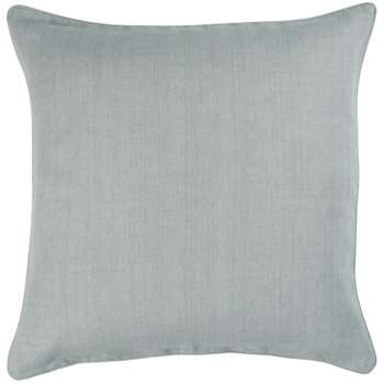 Linen Cushion Cover, Large - Grey Blue (51 x 51cm)