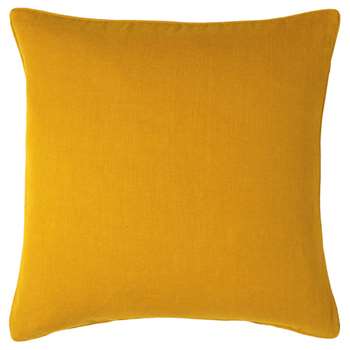 Linen Cushion Cover, Large - Ochre (51 x 51cm)