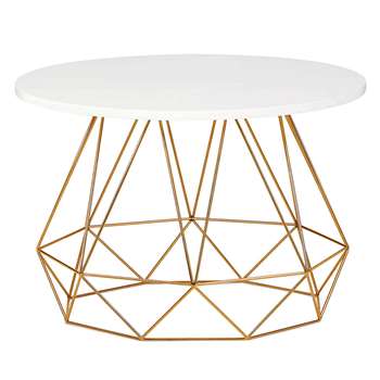 LOFT Lena Copper Coffee Table (40 x 60cm)