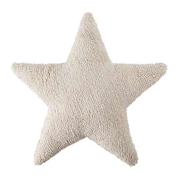 Lorena Canals - Star Cushion - Beige (H54 x W54cm)