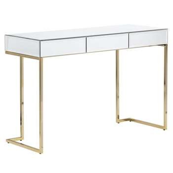 Lorenzo Toughened Mirror Console Table (H80 x W120 x D44cm)