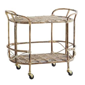 Lucena Bamboo Trolley (H85 x W76 x D41cm)