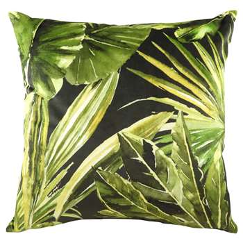 Lush Green Tropical Cushion (H43 x W43cm)